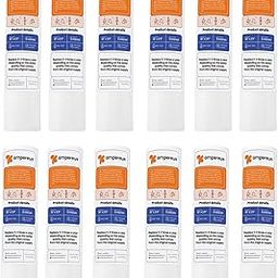 AMPEREUS® Pre Filter Cartridge 10 Inch 5 Micron Heavy PP Spun Filter for Water Purifier, Sediment Filter Cartridge for RO Water Filter, External Filter for Water Purifier (Pack of 12)-picture-16