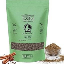 Royal Swag Tobacco & Nicotine Free Smoking Mixture With 100% Natural Herbal Smoking Blend 1 Pack 100gm-image-22