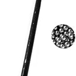 Bicycle Hub Axle, 10 inch Long With18pc Steel Balls-10