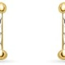 Pure 925 Sterling Silver Earring for men, womne and kids | Glitzy Sterling Silver Rose-Gold Stud | Rose-Gold Finish, Zirconia | An Ideal Gift | Studs for men, women and kids (0.8 gms)-image-24