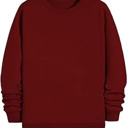 Men’s Cotton Stretchable Full Sleeves Sweatshirt Regular Fit, Round Neck Casual Winterwear for Boys and Mens L823-image-49