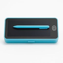 Generic LCD Writing Tablet with Digital Drawing Pad, Pencil Box Storage Case, Blue-20