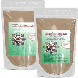 Kesha Raksha Herbal Shikhakai Powder For All Hair Type | Natural Organic Acacia Concinna Powder For Hair Growth - 250g (Pack of 2)-image-79