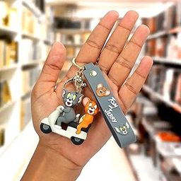 Daiyamondo Premium Keychain Of Famous Anime Keychain Key chain Rubber Silicone Action Character Key rings! Perfect for Bag Charm,Keychain For Girls, Car, Bike Gifting & Anti-Rust-image-20