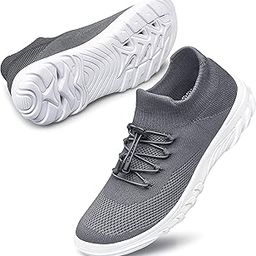 Womens Walking Shoes Slip On Hypersoft Sock Tennis Water Sneakers Casual Mesh Comfortable Athletic Breathable Running-image-59