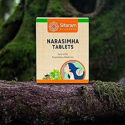 Sitaram Ayurveda Narasimham Tablet 60 Nos | Sitaram Narasimha Tablets For Healthy Hair & Skin | Inspired by Narasimha Rasayanam-image-33