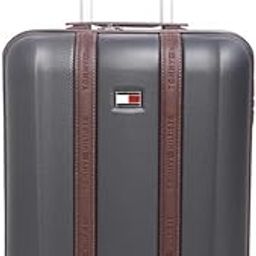tommy hilfiger Plastic Hard 55 cms Luggage (8903496176964_Grey)-picture-0