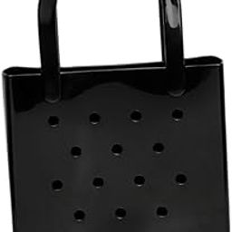 LICHTS®Women Girls Beach Bag Waterproof Tote Bag Handbag Portable Summer Travel Bag Black|Clothing, Shoes & Accessories | Womens Handbags & Bags|1 Beach Hole-43