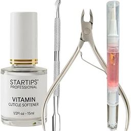 STARTIPS Cuticle Remover Gel Kit. Removes Dead & Overgrown Cuticles/Skin from Cuticle Area. Works Instantly, no more painful cuticle pushing. Professional Formula for great Manicures & Pedicures - 15ml-image-79