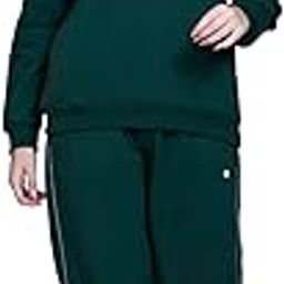 Winter Fleece Tracksuit for Women || Round Neck Sweatshirt and Pajama Set for Women || Co-ord Set for Ladies-image-16