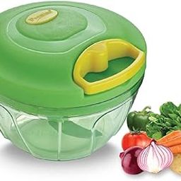 Prestige PVC 7.0 Veggie Cutter with 3 Stainless Steel Blades|Capacity-450ML|Green-picture-25