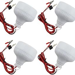 TECHDELIVERS® 20Watt DC 12V Solar SMD LED Lamp Crystal White (4)-19