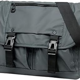 BNF®Messengers Bag Fashionable Waterproof Shoulder Bag for Beach Shopping Holiday Gray|Clothing, Shoes & Accessories | Mens Accessories | Backpacks, Bags & Briefcases-image-98