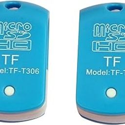 TF-T306 USB Card Reader (Pack of 2) for TF/M2/Micro SD/T-Flash Memory Cards - Colors May Vary | High-Speed Data Transfer | Compact Design | Plug and Play Compatible | Ideal for Laptops & PCs-2
