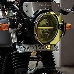 ROGUE GEARS LED Headlight Guard For Royal Enfield Interceptor 650-19