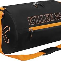 Killer Activerge 35 Litre Water Resistance Polyester Black Gym Bag-image-96