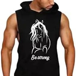 Cool and Casual Men's Polyester Printed Gym Vest for Everyday Training Black-image-42