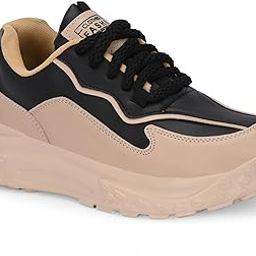 Running Shoes for Women | Walking and Running Shoes with Breathable Mesh Upper | Lace-Up Sports Shoes for Women | Thick Cushioned Outsole for Extra Comfort-image-4