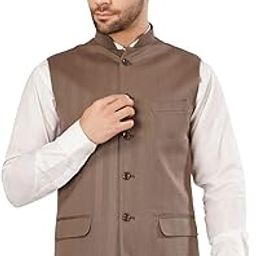 Mens Polyester Cotton Nehru Jacket-picture-17
