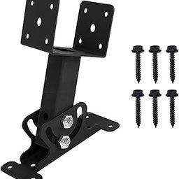 Bnf® Roof Riser Beam Bracket Metal Adjustable Pergola Support Bracket for Gazebos|Home & Garden|Yard, Garden & Outdoor Living|Garden Structures & Shade|Awnings & Canopies-image-9