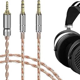 GEEKRIA 2.5mm Balanced Cable Compatible with HIFIMAN Sundara-C, SUNDARA, HE4XX, 400i, HE1000V2, Denon AH-D600, AH-D7200, 5N OCC Braided Silver Plated Audio Cord (2.5mm to Dual 3.5mm Male / 5ft)-image-57