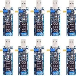 10PCS DC-DC USB Boost Power Supply Regulator Module 5V to 3.3V 9V 12V 24V Desktop Power Module Type-C Interface-image-68