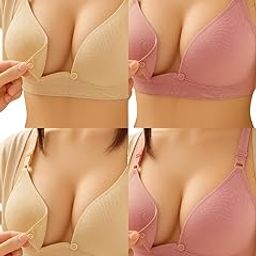 Bra for Woman|| Lightly Padded Maternity||Feeding Bra for Women||Nursing ||Ultra Lightweight|| Soft and Smooth Cotton-image-54