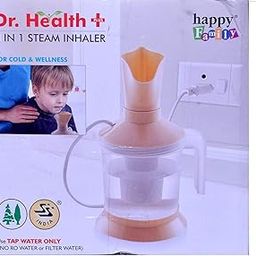 Samurai Dr.Health happy Family 3 In 1 Steamer, Steam inhaler for cold and cough, Soothes |Balm effect| Steam Vaporizer-image-80