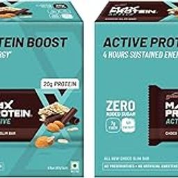 RiteBite Max Protein Active Choco Slim 20G Protein Bars [Pack Of 12] Protein Blend, Fiber, Vitamins & Minerals, No Preservatives, 100% Veg, No Added Sugar, For Energy, Fitness & Immunity - 402 Gm-22