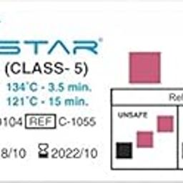 STERISTAR TYPE 5 [Class 5] Integrator (50 pcs.) | Autoclave Chemical Indicators [Class 5] NABH Recommended (Pack of 50 pcs.)-27