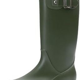 Women's Rain Boots Waterproof Non Slip Rainboots for Outside Outdoor Cycling EU Size 41-image-79