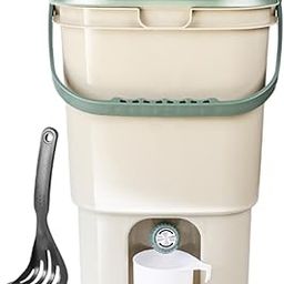 CALANDIS™ 21L Kitchen Compost Bin Sealed Compost Bucket for Yard Garden Indoor Outdoor Green | Garden Compost Bins | Composting & Yard Waste | Gardening Supplies | Yard, Garden & Outdoor Living-image-91