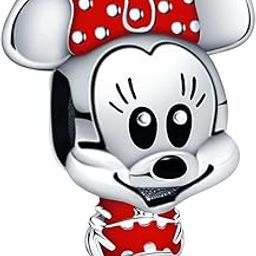 Mickey Mouse Charm Bead Charms Jewelry Beads fits Pandora Charm Bracelets for Woman-925 Sterling Silver Dangle Pendant Bead, Girl Jewelry Beads Gifts for Women Bracelet &-picture-28