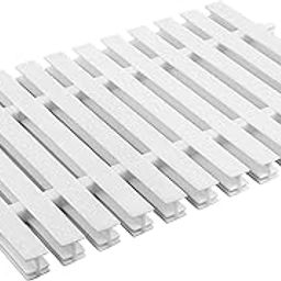 POOLX - OVERFLOW GRATINGS IN PP MATERIAL DOUBLE LOCKING SYSTEM SIZE: 250mm X 25mm : COLOR - WHITE/other-61