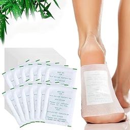 GOLDINKS Foots Pads for Heel Pain, Foot Pain, Stress Relief Sleep - Rest and Pains Free, Remove Toxins, Organic Adhesive Foot Patches For Men & Women (1 BOX = 10 Patches For 5 Day)-image-24