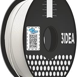 3Idea Premium PLA White 3D Printer Filament 1.75mm Dimensional Accuracy +/- 0.03mm Net Weight- 1 KG-21