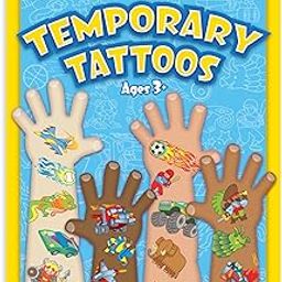 Melissa & Doug My First Temporary Tattoos: Adventure, Creatures, Sports, and More (100+ Kid-Friendly Tattoos)-image-9