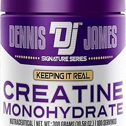 Dennis James Signature Series Creatine Monohydrate | 100 Servings, 300g | Premium Muscle Power & Endurance Supplement-image-50