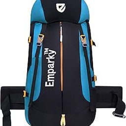 65 Liter Waterproof Hiking and Trekking Bag Rucksack, (Multicolor)-image-1