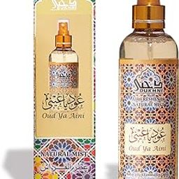 Oud Ya Aini Attar Al Faraash by Dukhni | 250ml Non Alcoholic Spray | Arabic Natural Mist | Air Freshener, Room Mist, Fabric & Linen Spray | Perfect for Prayer mats, beds, sofas, curtains.-image-7