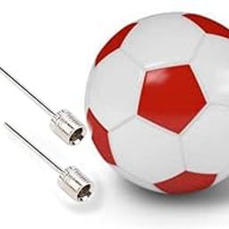 Lara FB-05 New Standard Size Rubber Football with 1 Air Pump & 2 Needle Pin, Size 5 (Multi Color)-0