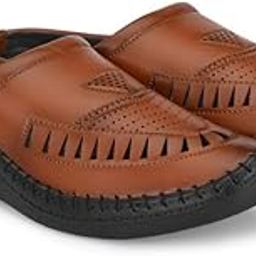 POS Men's Back Open Sandal-10