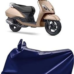 RAIN SPOOF Waterproof Scooty Body Cover Compatible with TVS Jupiter Proof Cover Protects from Rain and Sunlight Uv Proof | Navy-image-72