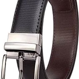 Men's Vegan Leather Reversible Belt for Men | (Formal/Casual) | Black/Brown | Size 28 to 46-picture-20