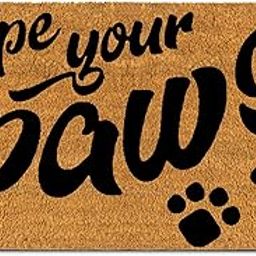 PLUS Haven Coco Coir Door Mat with Heavy Duty Backing, Wipe Your Paws Doormat, 17”x30” Size, Easy to Clean Entry Mat, Beautiful Color and Sizing for Outdoor and Indoor uses, Home Décor-image-52