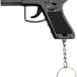 Gun Shape Keychain, Keyring for Kids, Keychain For Bike Car, Gift Keyring For Boys & Kids, Gun Laser Light Torch With Different Shape Led Light & Hook 1pcs-43
