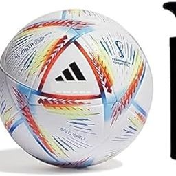 CRAZX Qatar World Cup Football for All Ages Suited for The Grass Fields | PU | Suitable for Grass |Practice Ball | Soccer Ball | for Men/Women | Football Size - 5 (Qatar WC)-image-84