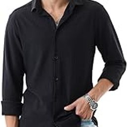 snitch Men's Casual Shirt | Slim Fit Full Sleeve Classic Collar Textured Design | Premium Polyester Blend & Lightweight Fabric for Everyday Wear-picture-22