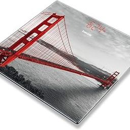 Beurer GS 215 San Francisco glass bathroom scale, Electronic Weight Machine for Human Body - 3 Year Warranty-15