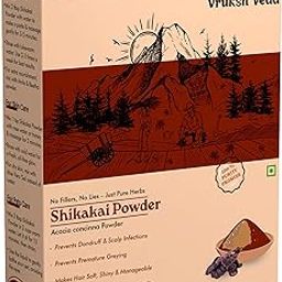 Vruksh Veda Shikakai Powder | Pure & Natural Ayurvedic Hair Cleanser | Strengthens Roots, Controls Dandruff & Promotes Hair Growth | Gentle on Scalp & Skin | Sulfate-Free Shampoo Alternative | 200g-picture-44